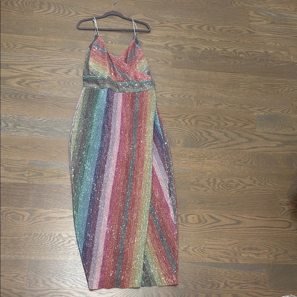 Saylor Multicolor Striped Women's Dress